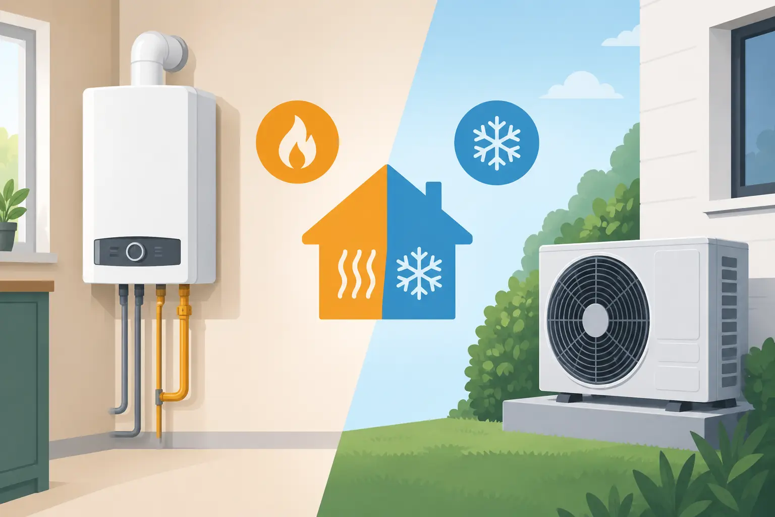 Gas Boilers Versus Heat Pumps: Which Fits?